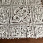 carré en lin naturel