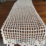 centre de table crochet naturel