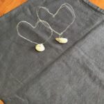 pièce de lin ardoise